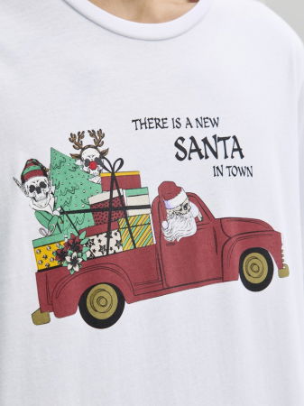 JACK&JONES Tricou White  Barbati [5]