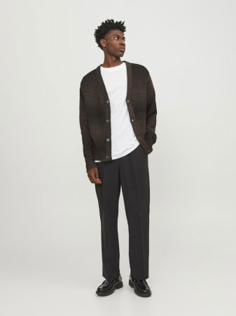 BARBATI - Jack Jones Tricou Alb Relaxed Barbati