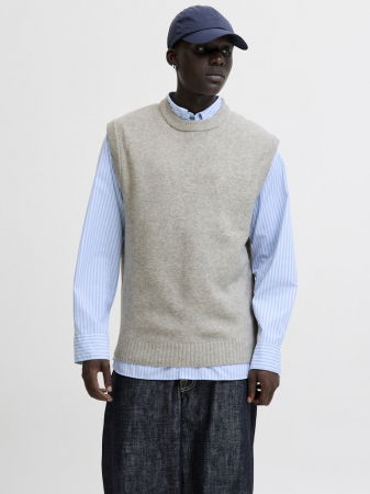 ОДЕЖДА - Jack Jones Жилет Gri Deschis 