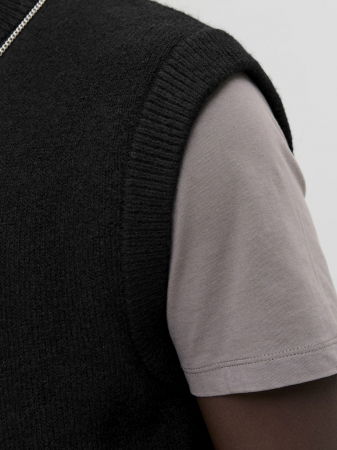 BARBATI - Jack Jones Vesta Neagra  Barbati