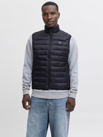Veste - Jack Jones Vesta Neagra  Barbati