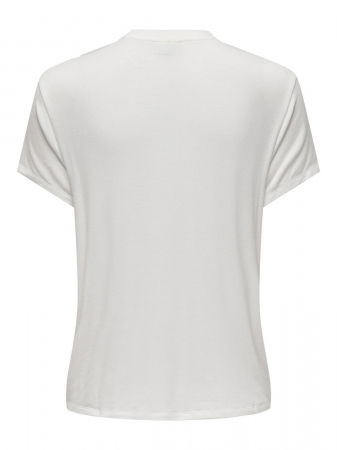 Tricouri si Topuri - Jdy Tricou Alb  Femei