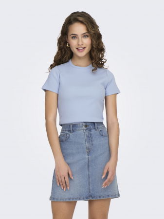 FEMEI - Jdy Tricou Albastru Deschis Regular Femei