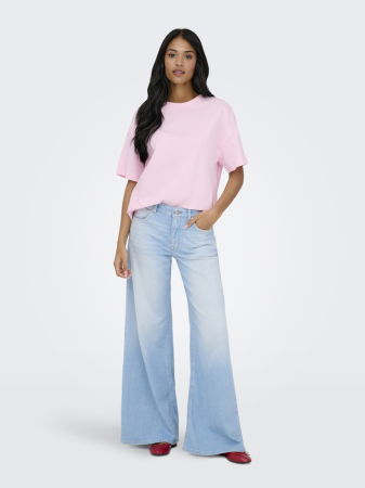 FEMEI - Jdy Tricou Roz Deschis Loose Femei