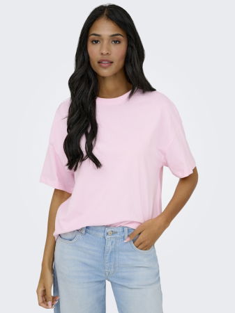 FEMEI - Jdy Tricou Roz Deschis Loose Femei