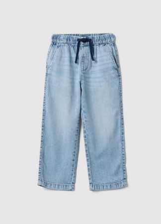 МАЛЬЧИКИ - Джинсовые Джоггеры Для Мальчиков Light Blue 3-10 Лет