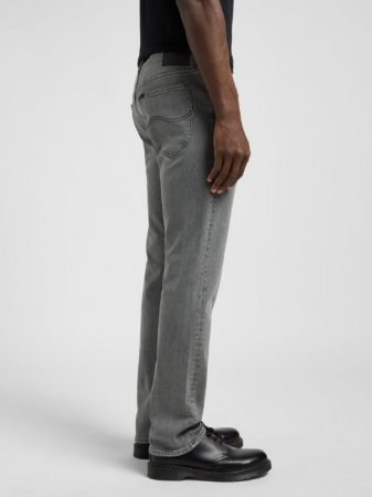 BARBATI - Lee Blugi Gri Deschis DAREN ZIP FLY Regular Straight Barbati