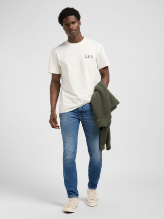 МУЖЧИНЫ - Lee Мужские Джинсы Синие RIDER Slim Straight