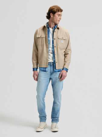 МУЖЧИНЫ - Lee Мужские Джинсы Синие LUKE Slim Tapered