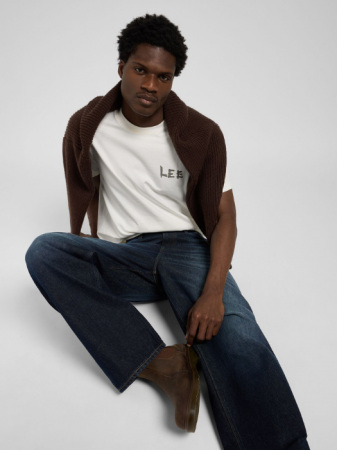 Lee Мужские Джинсы Темно-Синие Bottom Loose [5]