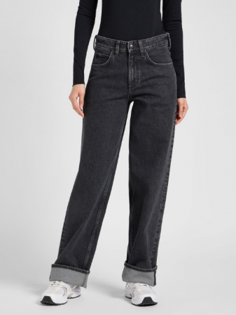 Loose - Lee Blugi Gri Inchis RIDER LOOSE Loose Straight Femei