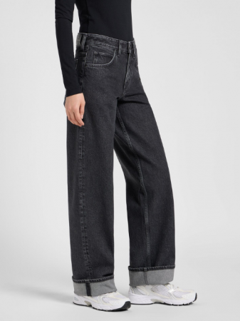 FEMEI - Lee Blugi Gri Inchis RIDER LOOSE Loose Straight Femei