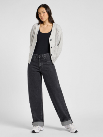 Loose - Lee Blugi Gri Inchis RIDER LOOSE Loose Straight Femei