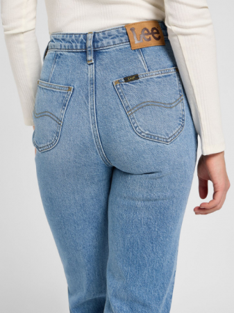 FEMEI - Lee Blugi Albastri Deschisi JUNE Regular Straight Femei