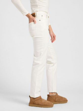 FEMEI - Lee Blugi Crem CAROL Regular Straight Femei