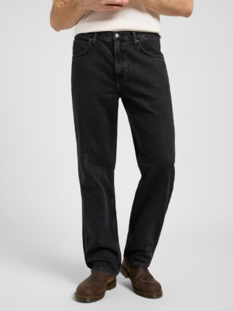 JEANS - Lee Blugi Negri HADEN Relaxed Straight Barbati