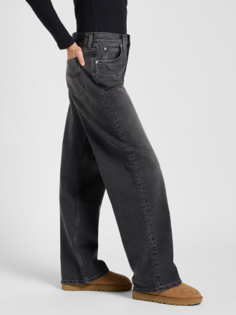 Lee Blugi Gri Inchis LOW SLUNG SLOUCH Loose Femei [2]