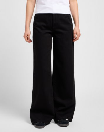 FEMEI - Lee Blugi Negri STELLA A LINE High Waist Wide Leg Femei