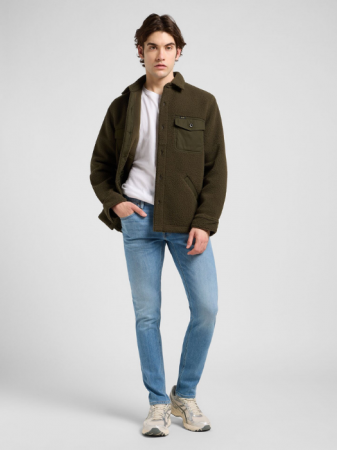 Slim - Lee Мужские Джинсы Светло-Синие LUKE Slim Tapered