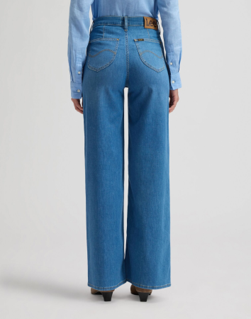 Wide Leg - Lee Blugi Dye Star Stella High Waist Wide Leg Femei
