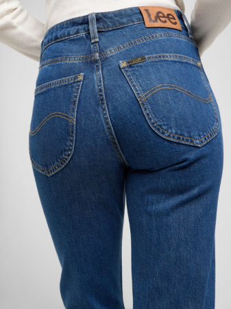 Lee Blugi Albastri CAROL Regular Straight Femei [4]