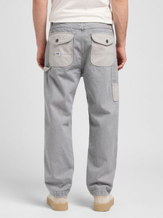Lee Джинсы Gemini Grey CARPENTER Relaxed Straight [4]