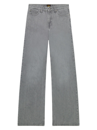 Lee Blugi Gri Inchis STELLA High Waist Wide Leg Femei [4]