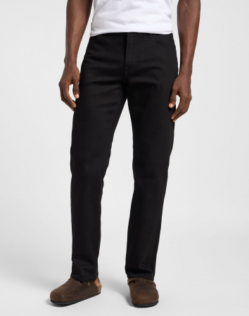 Regular - Lee Мужские Джинсы Чёрные WEST Regular Straight