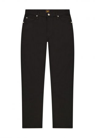 Lee Мужские Джинсы Чёрные WEST Regular Straight [5]