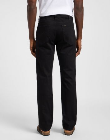 Regular - Lee Мужские Джинсы Чёрные WEST Regular Straight