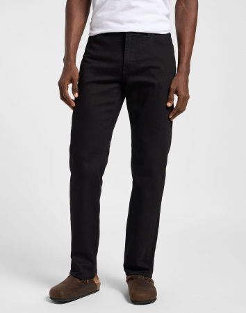 Regular - Lee Мужские Джинсы Чёрные WEST Regular Straight