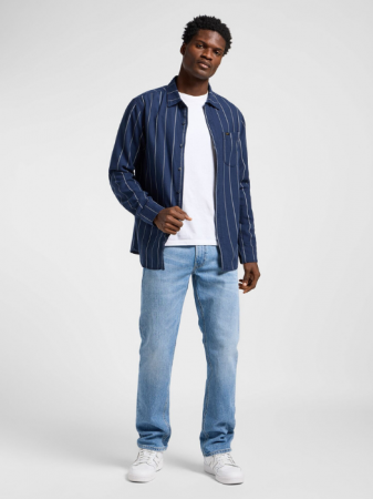 JEANS - Lee Blugi Albastri DAREN Regular Straight Barbati