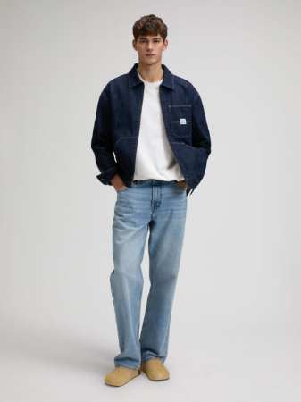 МУЖЧИНЫ - Lee Мужские Джинсы Синие ASHER Loose Straight