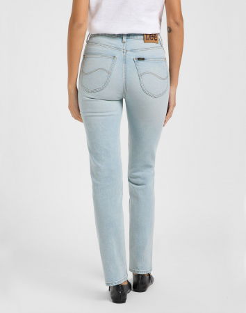 JEANS - Lee Blugi Albastri Deschisi CAROL Regular Straight Femei