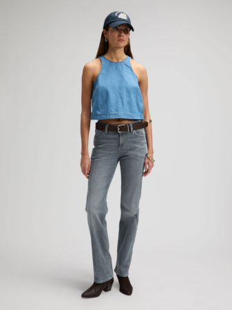 ЖЕНЩИНЫ - Lee Женские Джинсы Синие London Regular Straight