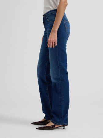 ЖЕНЩИНЫ - Lee Женские Джинсы Темно-Синие London Regular Straight