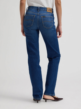 ЖЕНЩИНЫ - Lee Женские Джинсы Темно-Синие London Regular Straight