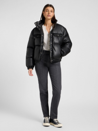 FEMEI - Lee Blugi Gri Inchis CAROL Regular Straight Femei