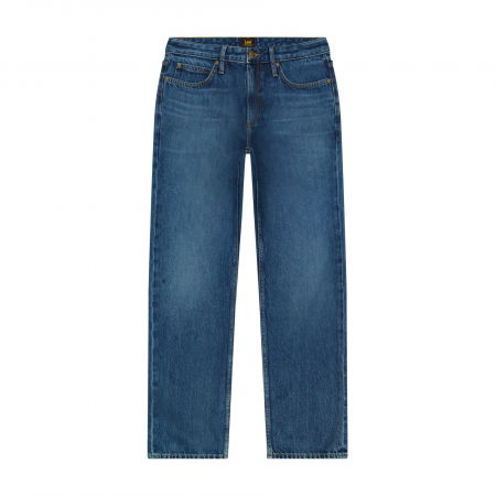 Lee Мужские Джинсы Синие WEST Regular Straight [5]