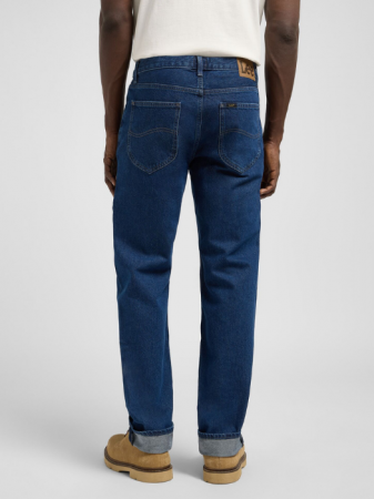 Regular - Lee Мужские Джинсы Синие WEST Regular Straight