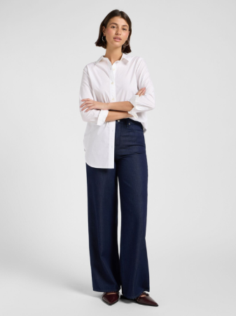 JEANS - Lee Blugi Indigo STELLA High Waist Wide Leg Femei