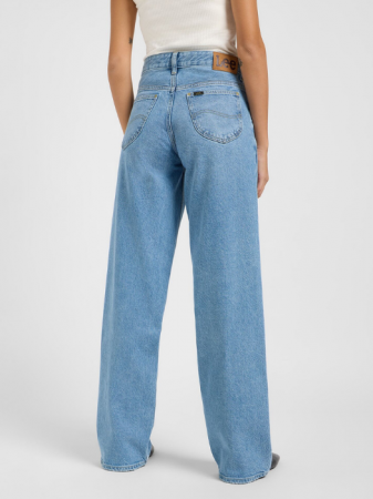 FEMEI - Lee Blugi Albastri Deschisi RIDER LOOSE Loose Straight Femei
