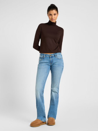 JEANS - Lee Blugi Albastri Jessica Low Rise Bootcut Femei