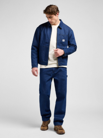 JEANS - Lee Blugi Albastri CARPENTER Loose Straight Barbati