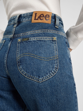 Lee Джинсы Sharp Point RIDER LOOSE Loose Straight [4]