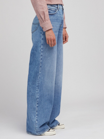 FEMEI - Lee Blugi Albastri Deschisi STELLA A LINE High Waist Wide Leg Femei