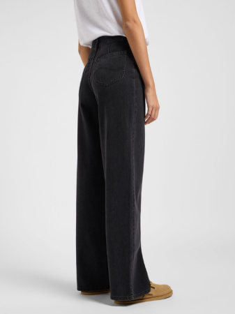 FEMEI - Lee Blugi Negri STELLA High Waist Wide Leg Femei