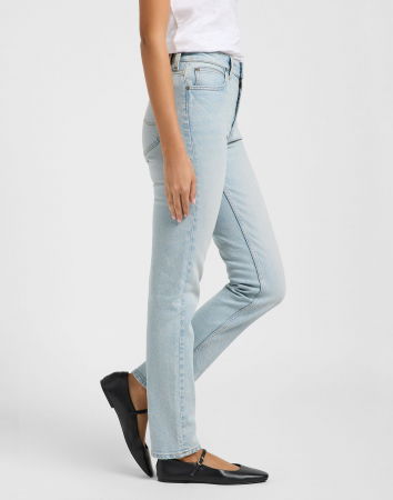 FEMEI - Lee Blugi Albastri Deschisi CAROL Regular Straight Femei