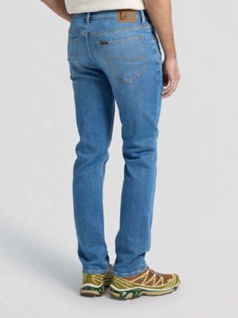 МУЖЧИНЫ - Lee Мужские Джинсы Синие RIDER Slim Straight