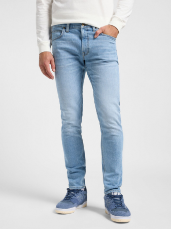 ДЖИНСЫ - Lee Мужские Джинсы Светло-Синие LUKE Slim Tapered